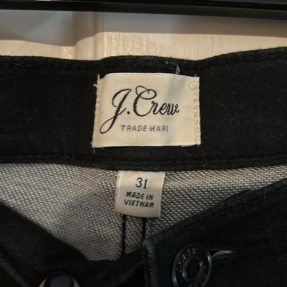 J.Crew Black toothpick jeans sz 31 - Picture 2 of 6
